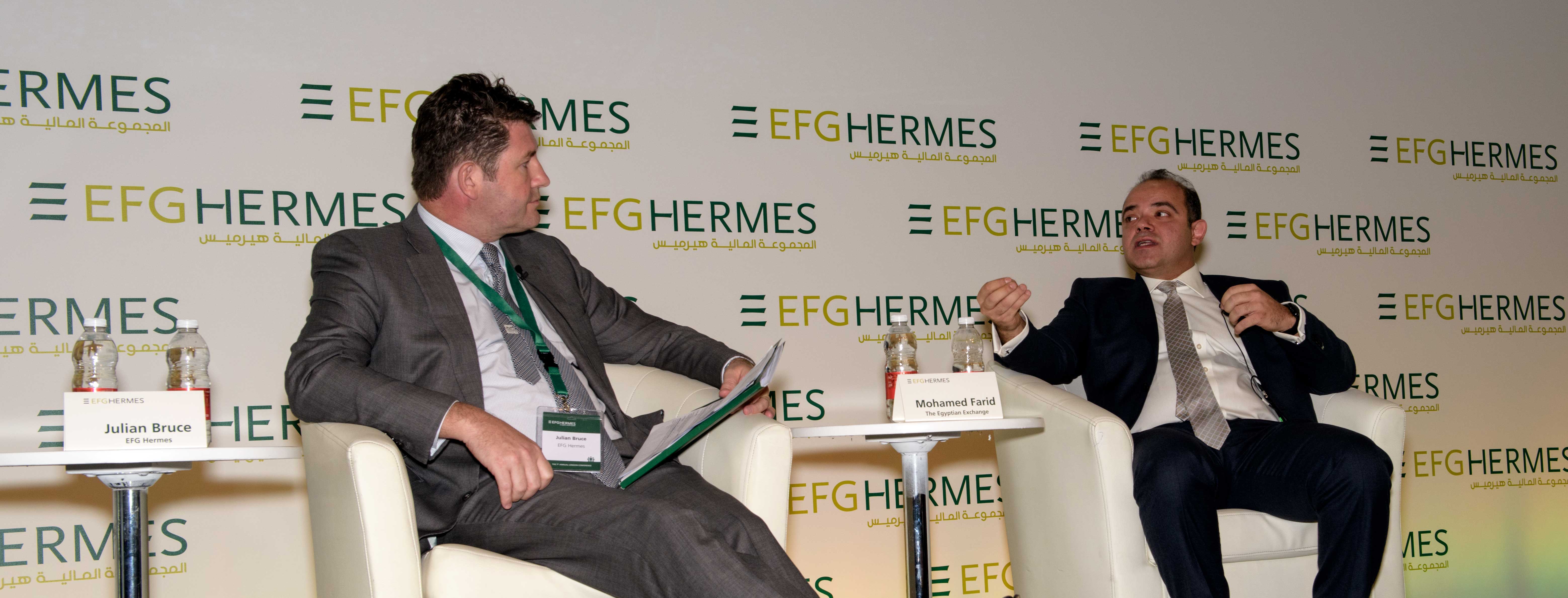 EFG Hermes Annual London Conference: EGX Chairman sets out stall for attracting investment to Egypt